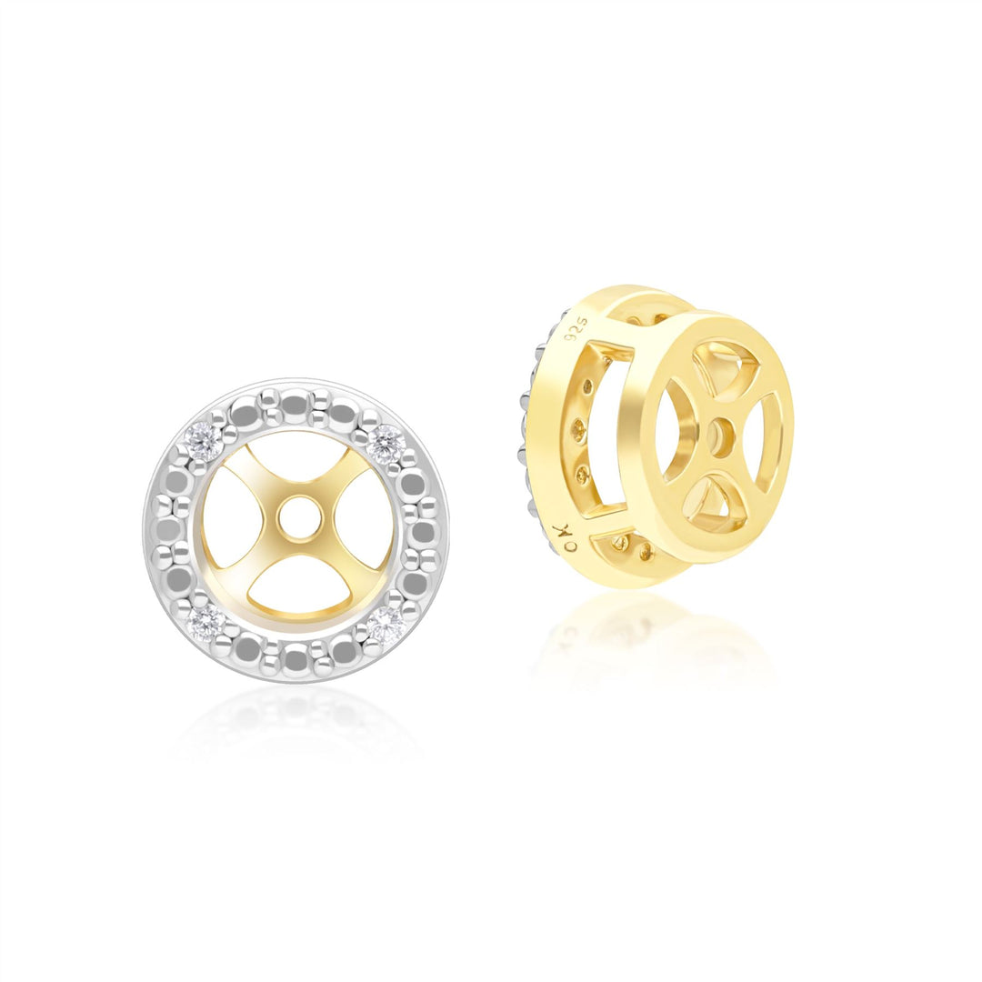 classic-halo-diamond-ear-jacket-earrings-in-9ct-yellow-gold-191d0017019 Side