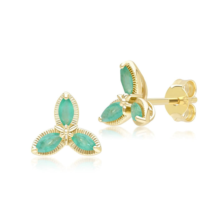 floral-marquise-emerald-stud-earrings-in-9ct-yellow-gold-132e2931039