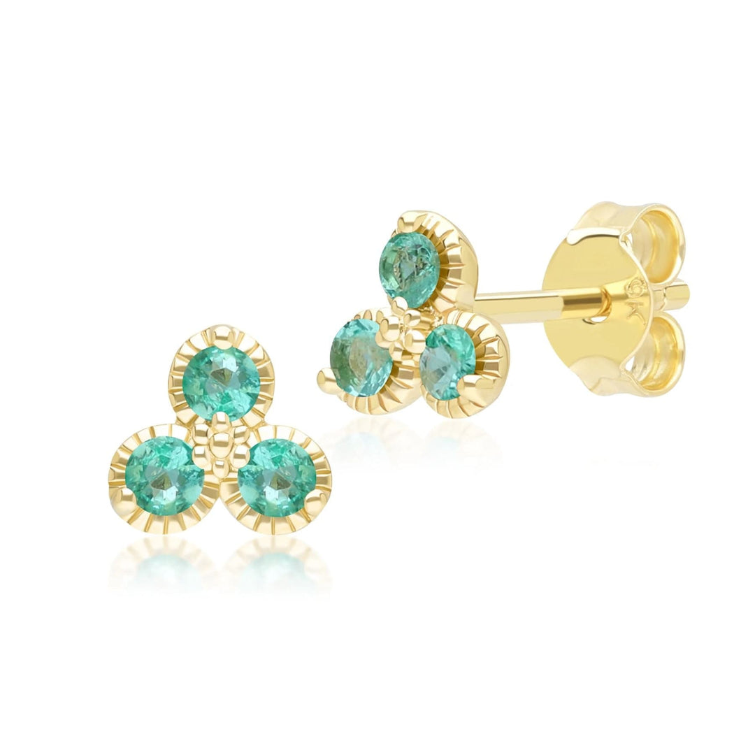floral-emerald-three-stone-stud-earrings-in-9ct-yellow-gold-132e2930039