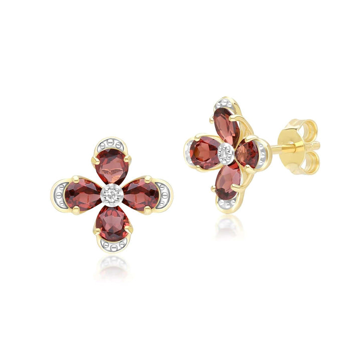 floral-garnet-diamond-stud-earrings-in-9ct-yellow-gold-132e2932029