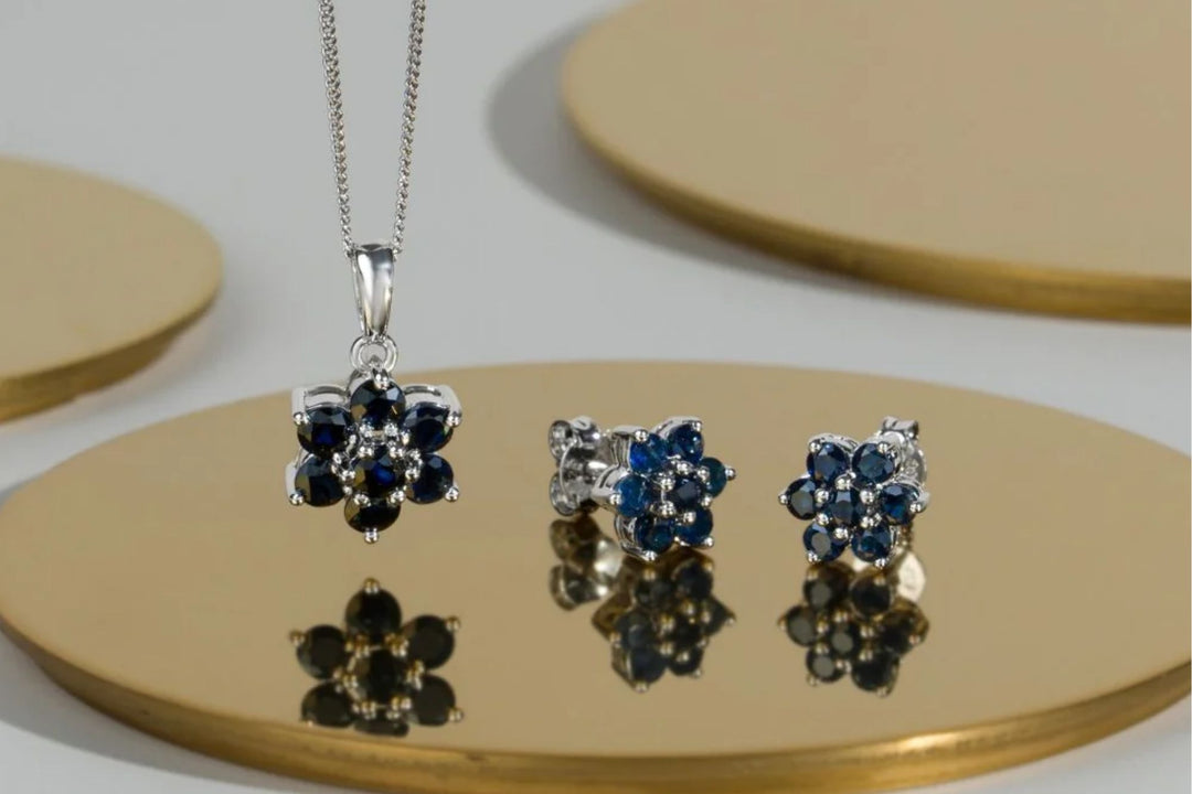 What should you check before buying sapphire earrings online?