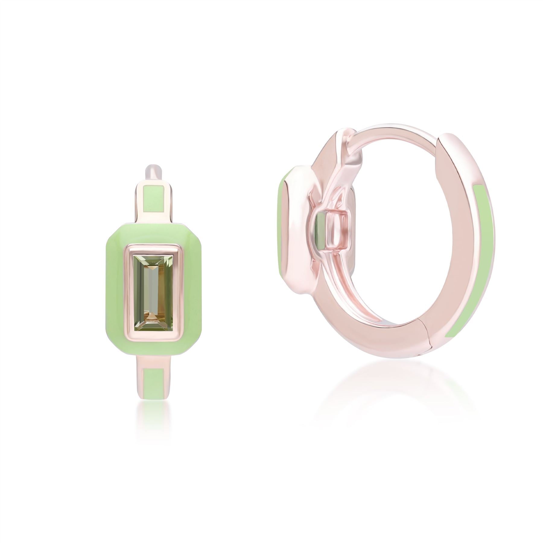 siberian-waltz-green-enamel-baguette-peridot-hoop-earrings-in-rose-gold-plated-sterling-silver-253e418904925 Side