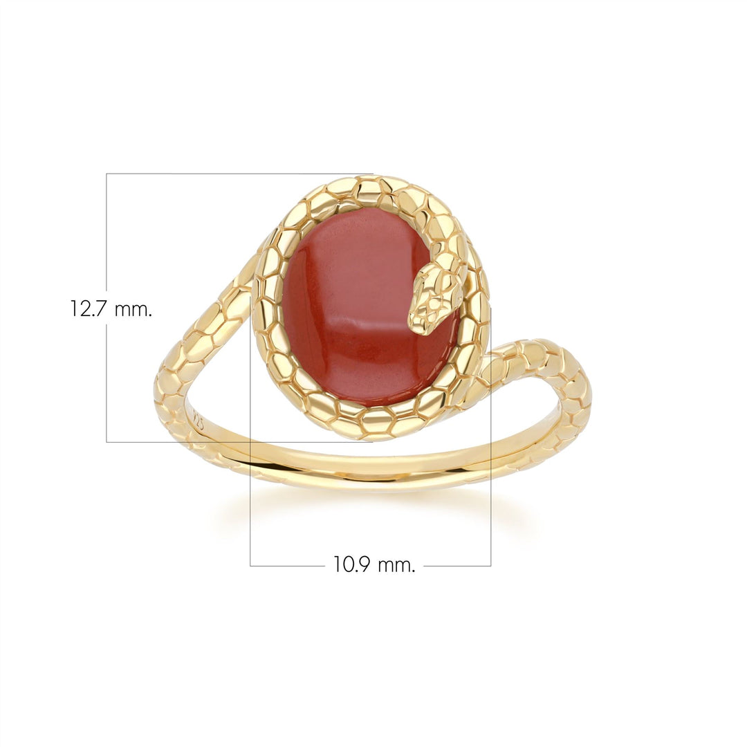 ecfew-red-jasper-winding-snake-ring-in-gold-plated-sterling-silver-253r644806925 side