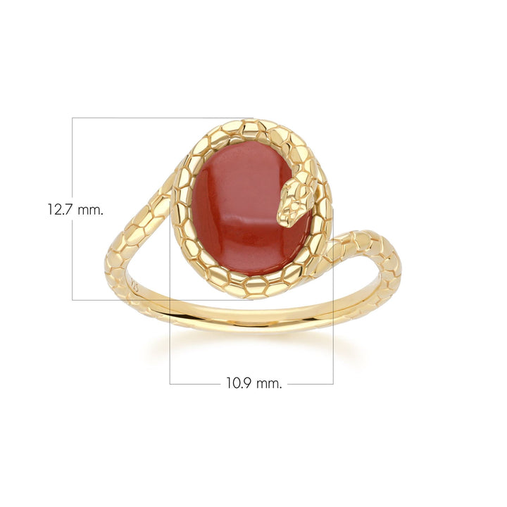 ecfew-red-jasper-winding-snake-ring-in-gold-plated-sterling-silver-253r644806925 side