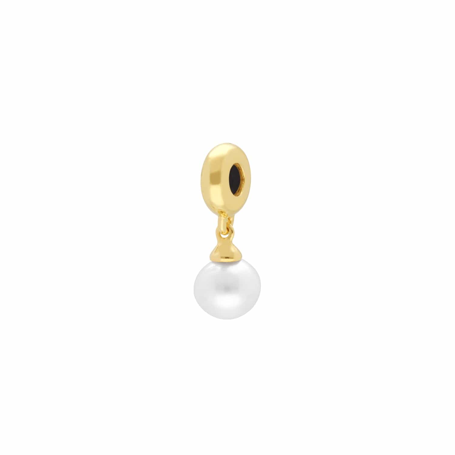 270D003601925 Achievement 'Stone of Purity' Gold Plated Pearl Charm 3